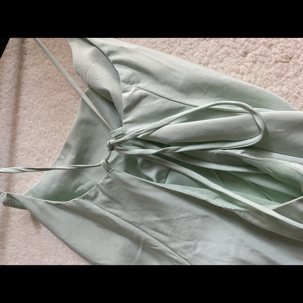 Cowl Neck Mini Dress - Picture 4 of 5